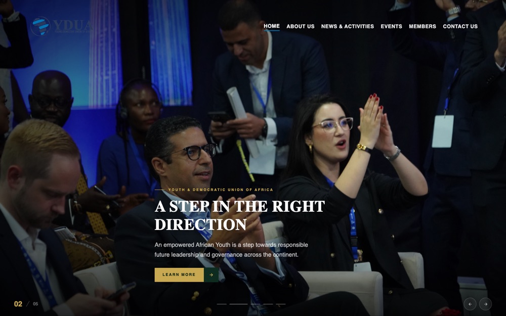 YDUA website screenshot